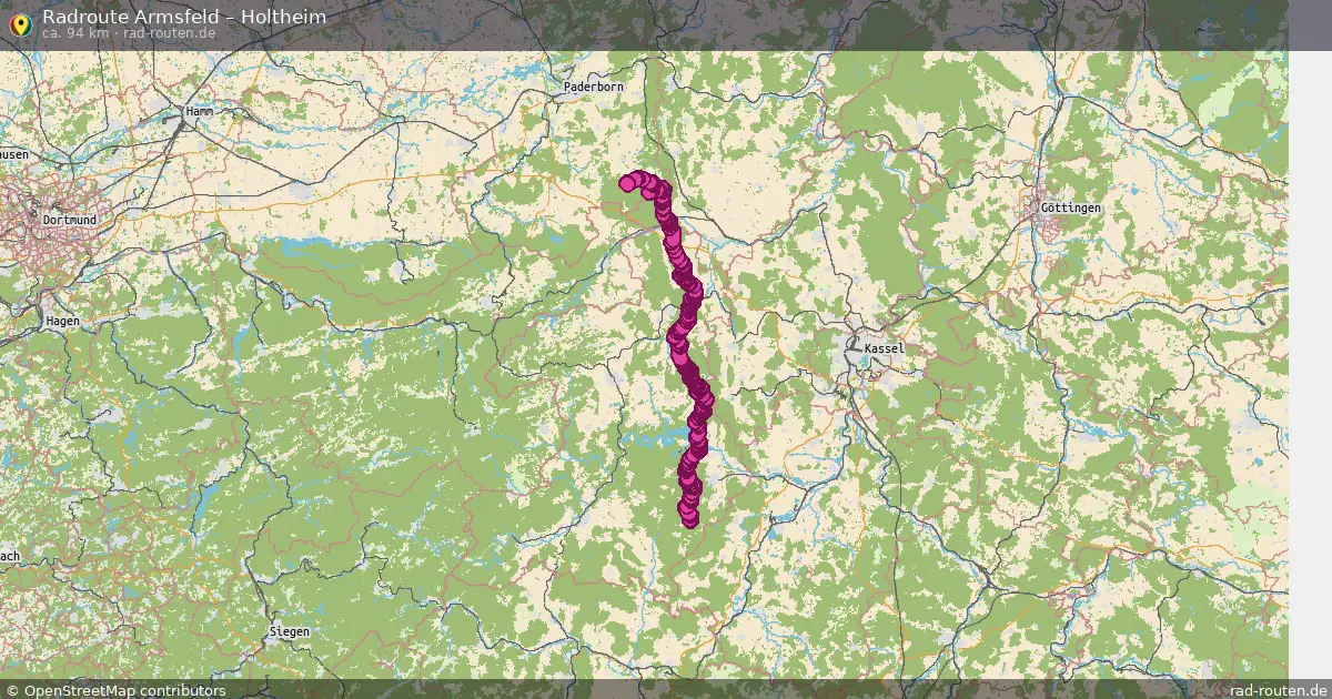 Radtour Armsfeld – Holtheim