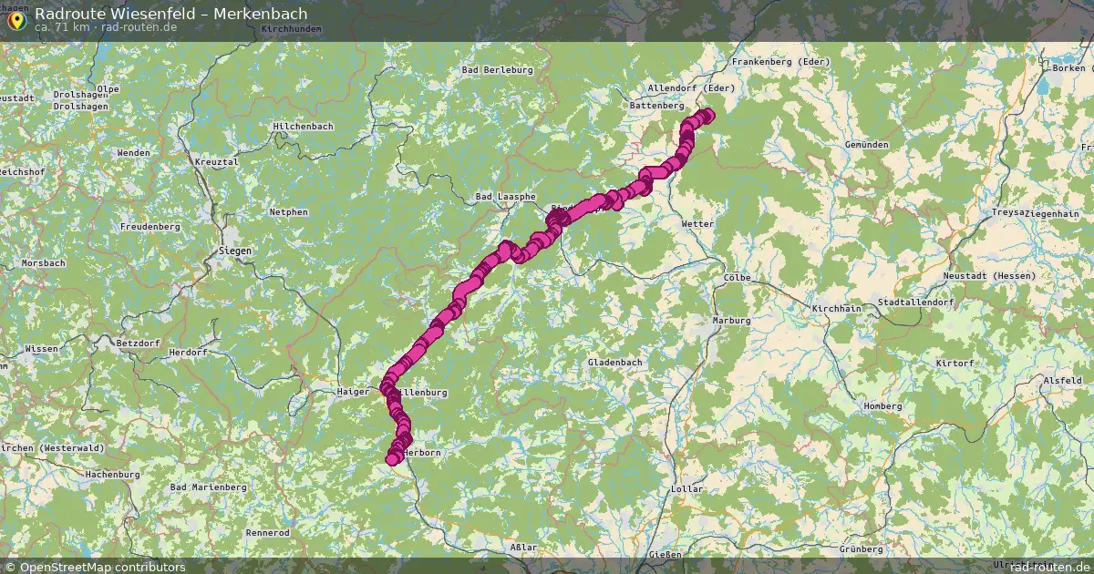 Radtour Wiesenfeld – Merkenbach