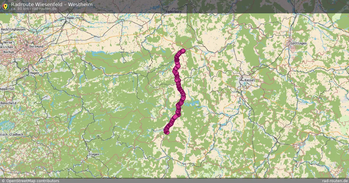 Radtour Wiesenfeld – Westheim