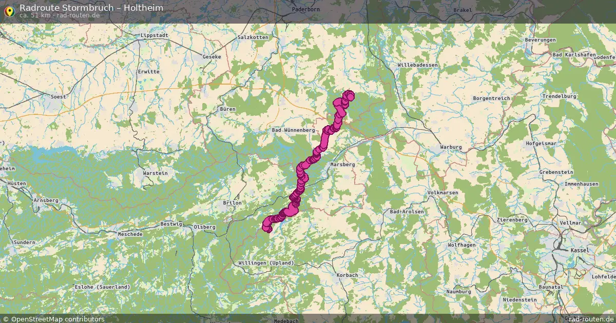 Radtour Stormbruch – Holtheim