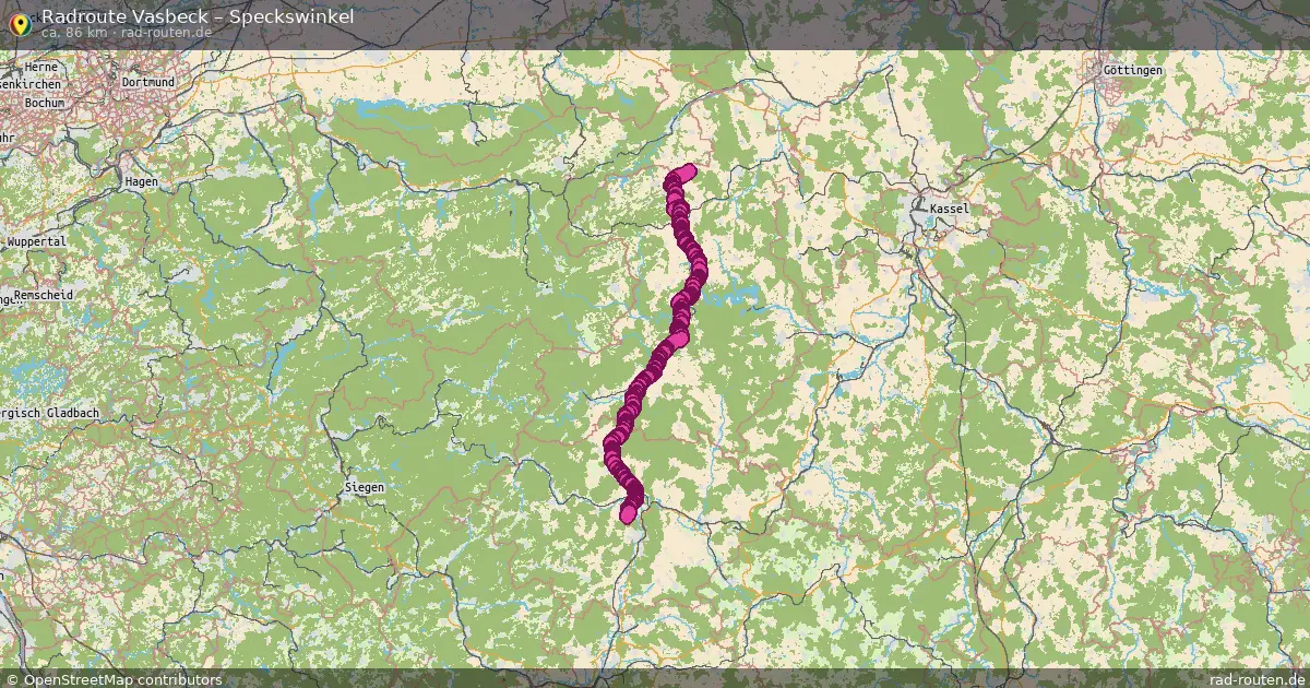 Radtour Vasbeck – Speckswinkel