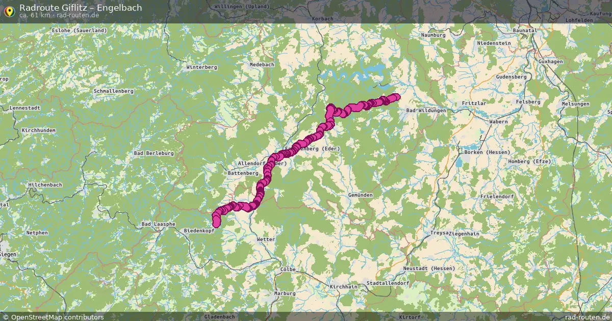 Radtour Giflitz – Engelbach