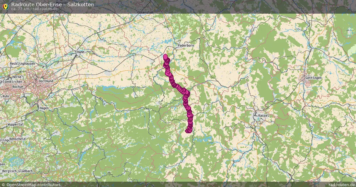 Radtour Ober-Ense – Salzkotten