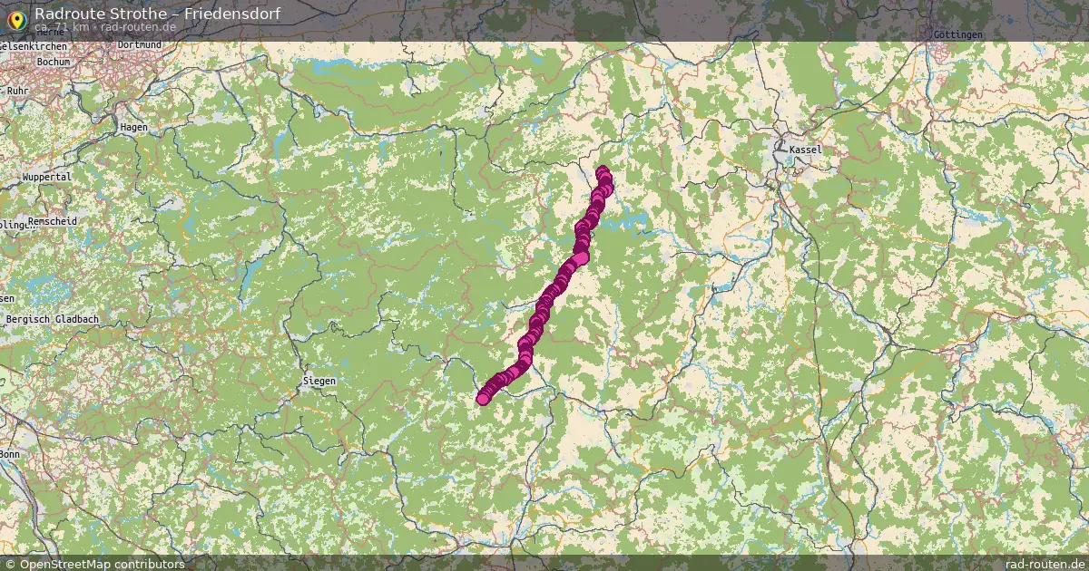 Radtour Strothe – Friedensdorf