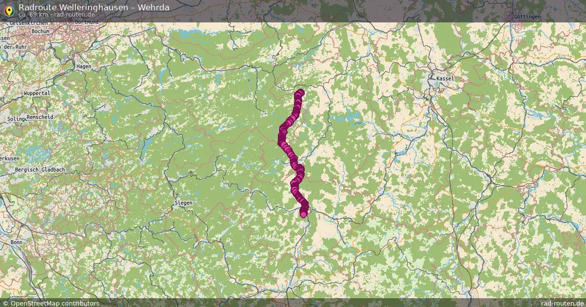 Radtour Welleringhausen – Wehrda