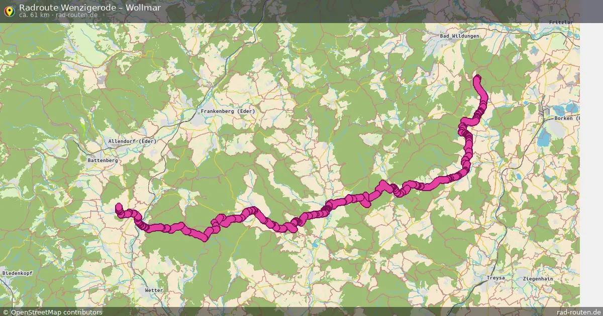 Radtour Wenzigerode – Wollmar