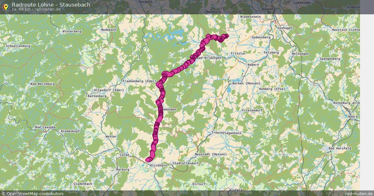 Radtour Lohne – Stausebach