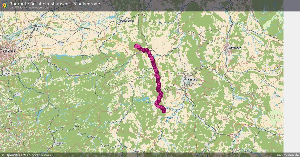 Radtour Rothhelmshausen – Blankenrode
