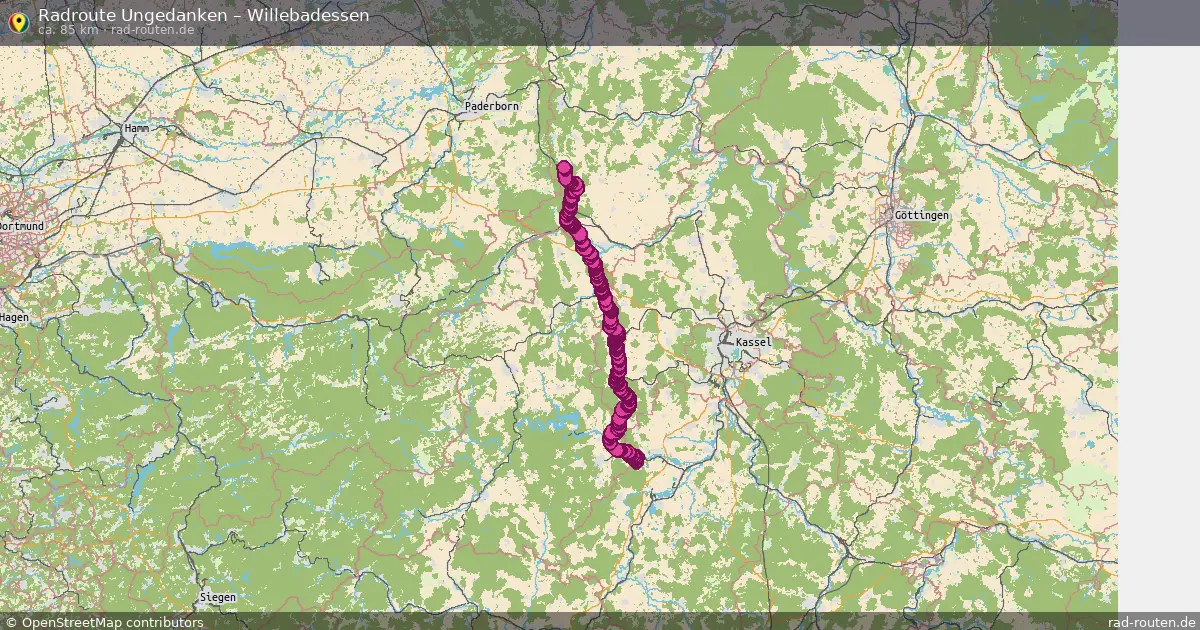Radtour Ungedanken – Willebadessen