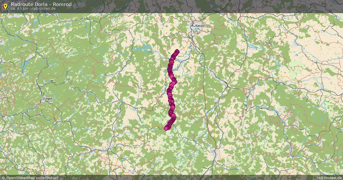 Radtour Dorla – Romrod