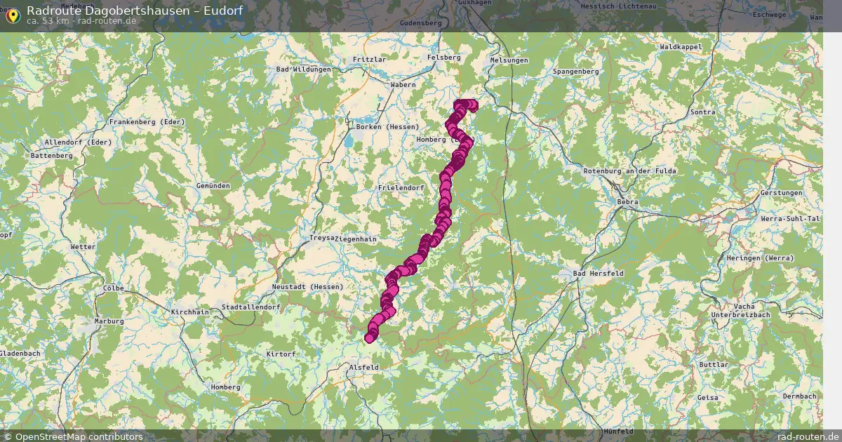 Radtour Dagobertshausen – Eudorf
