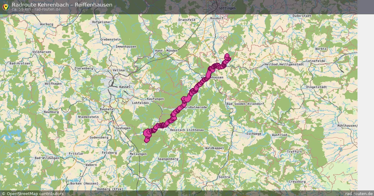 Radtour Kehrenbach – Reiffenhausen