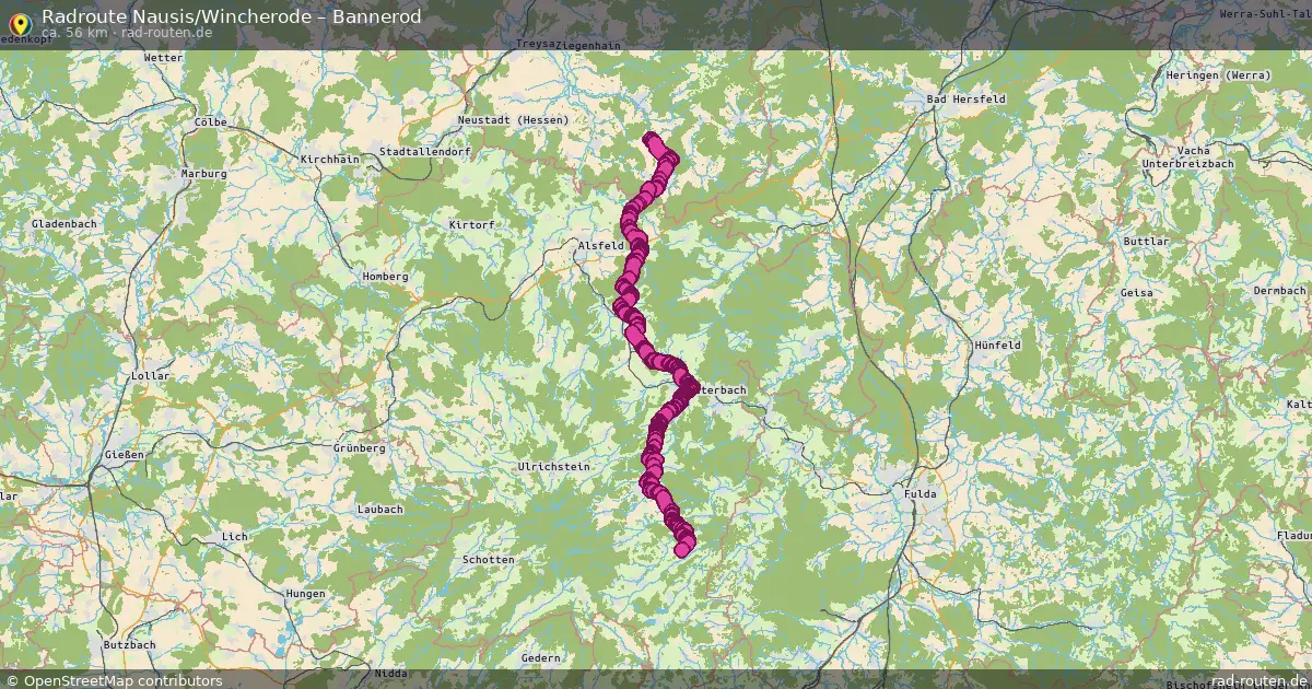 Radtour Nausis Wincherode – Bannerod