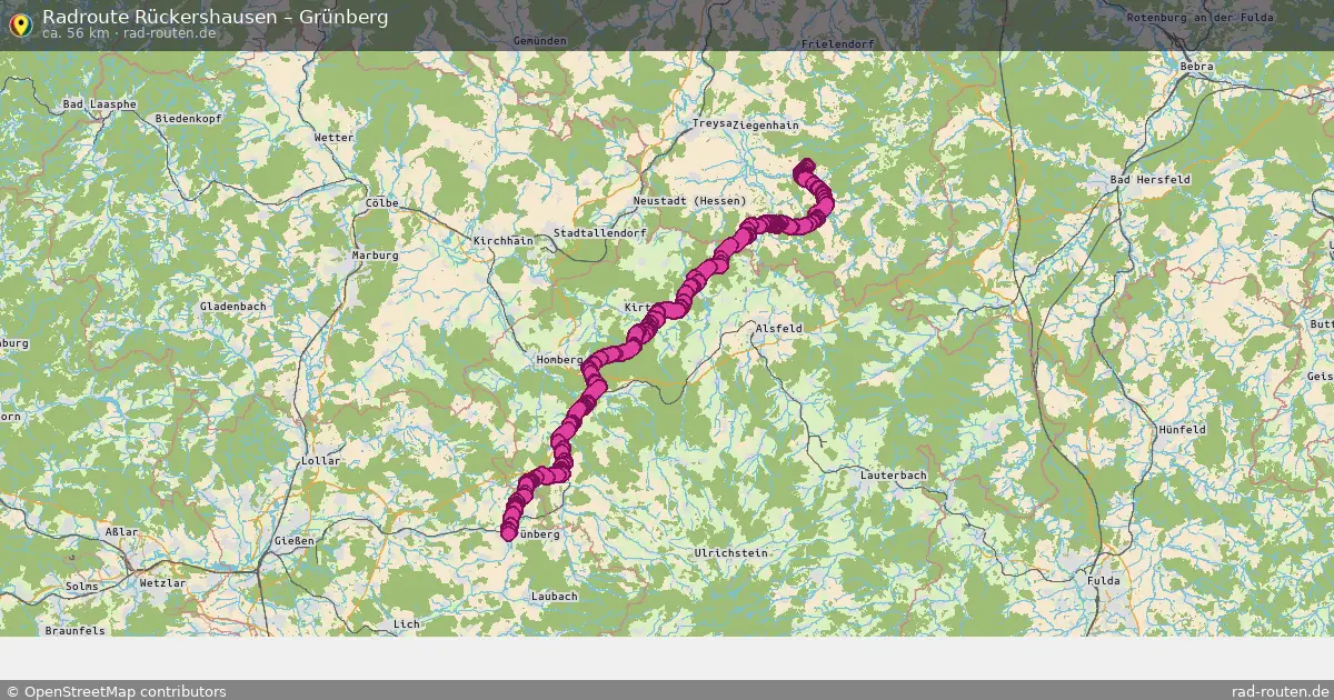 Radtour Rückershausen – Grünberg