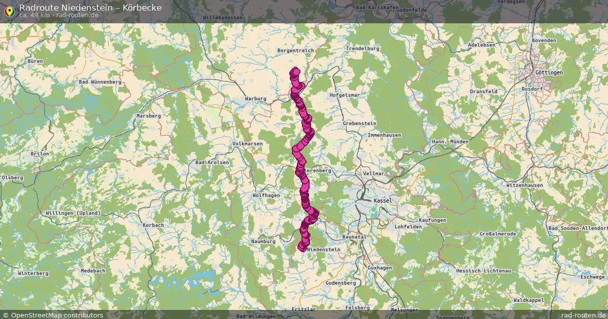 Radtour Niedenstein – Körbecke
