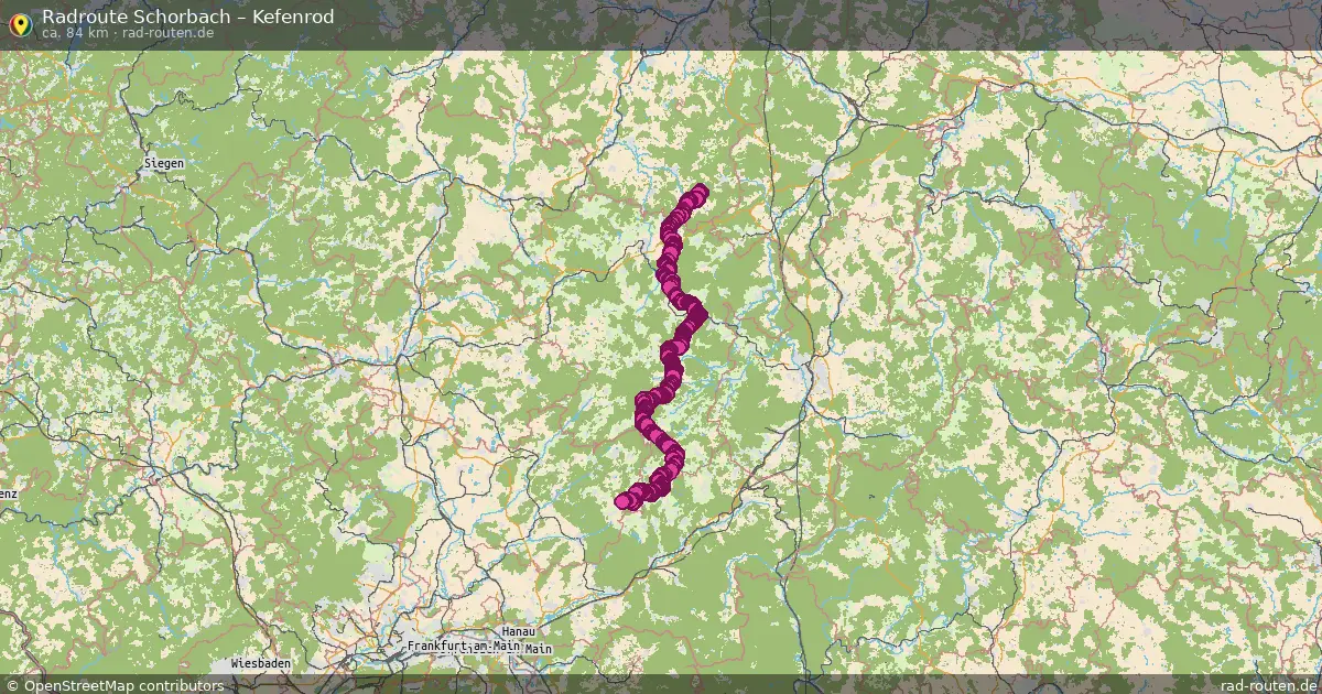 Radtour Schorbach – Kefenrod