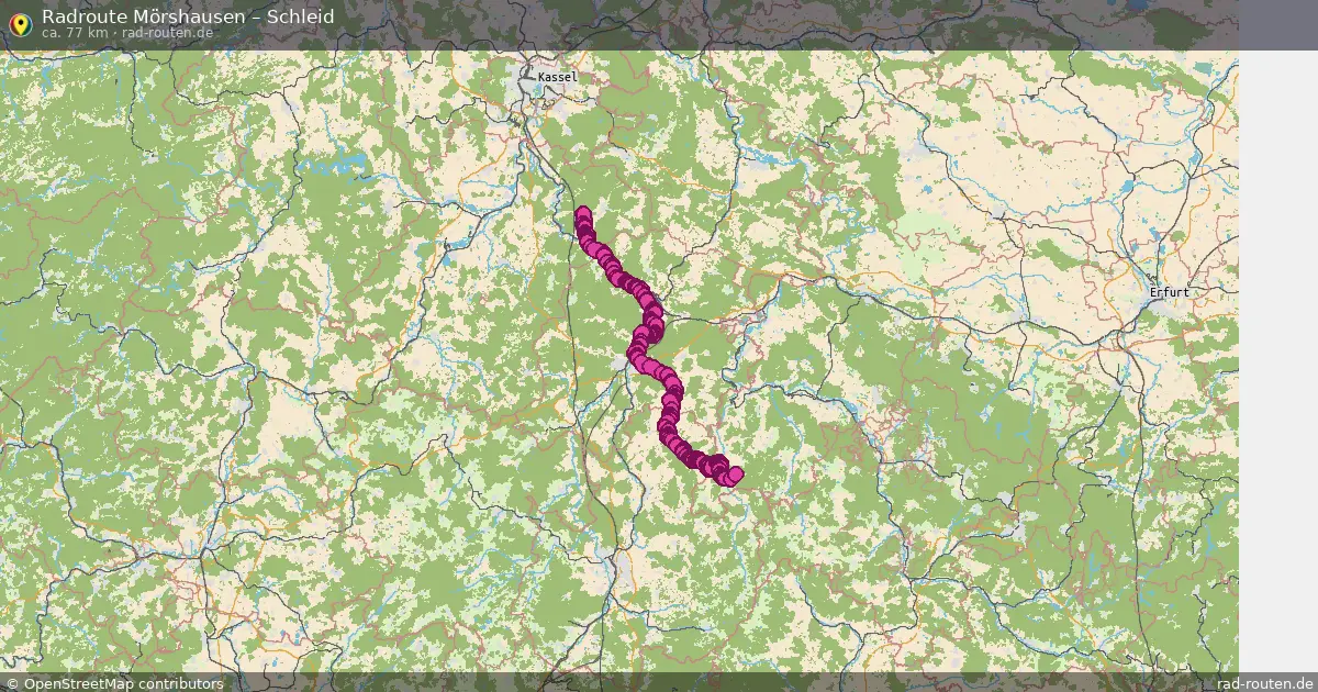 Radtour Mörshausen – Schleid