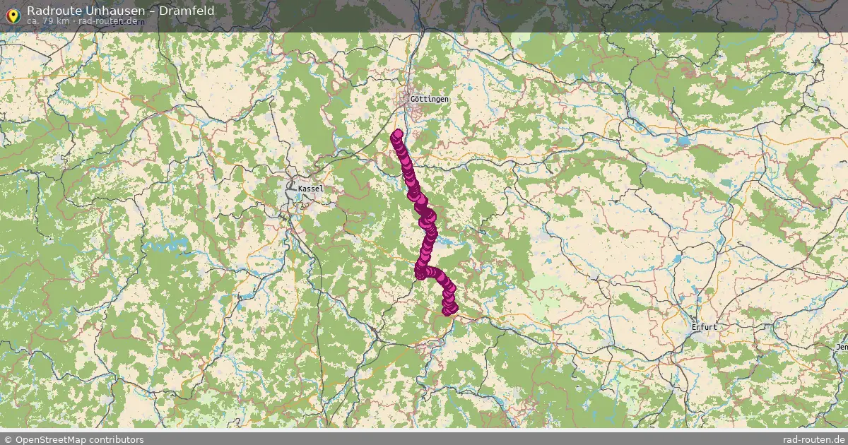 Radtour Unhausen – Dramfeld
