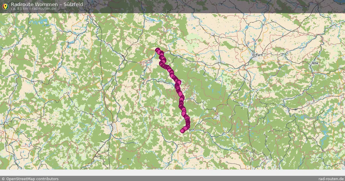 Radtour Wommen – Sülzfeld