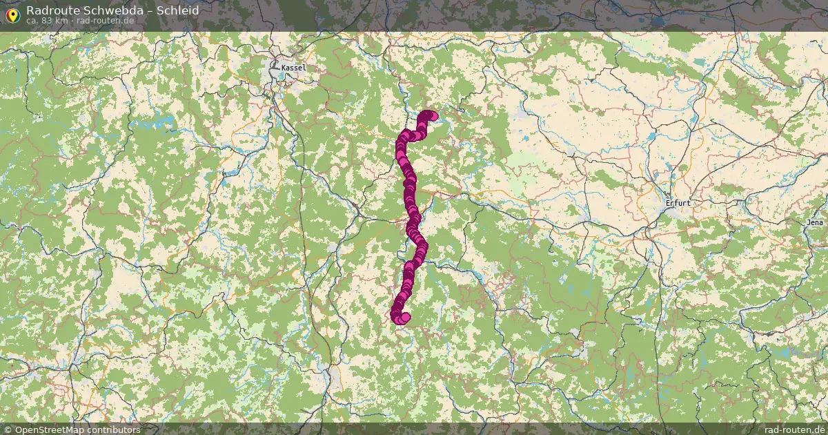 Radtour Schwebda – Schleid
