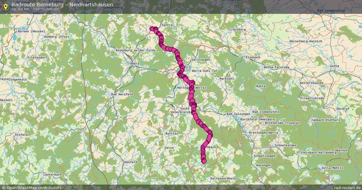 Radtour Berneburg – Neidhartshausen