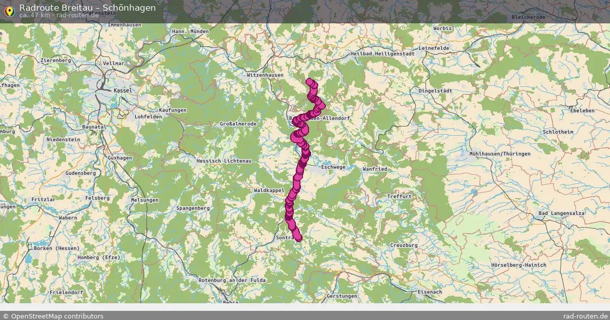 Radtour Breitau – Schönhagen