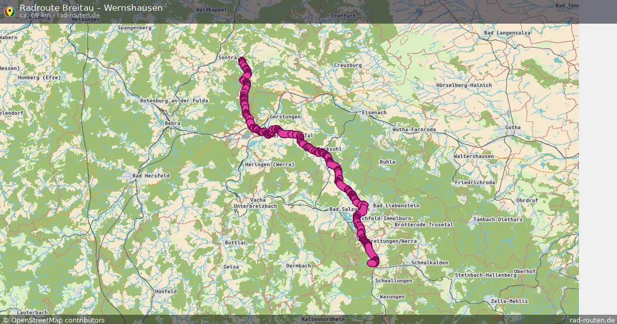 Radtour Breitau – Wernshausen