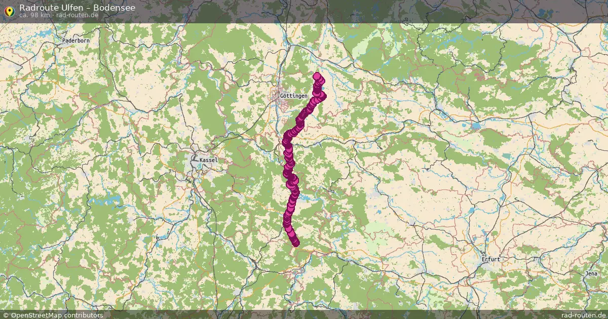 Radtour Ulfen – Bodensee