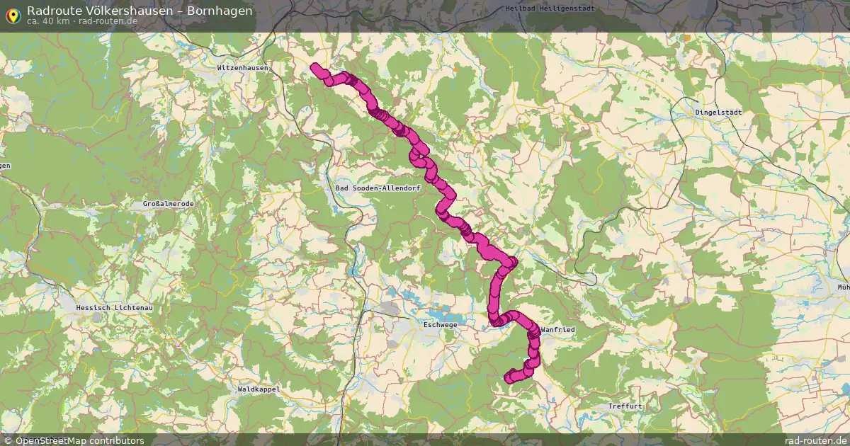 Radtour Völkershausen – Bornhagen