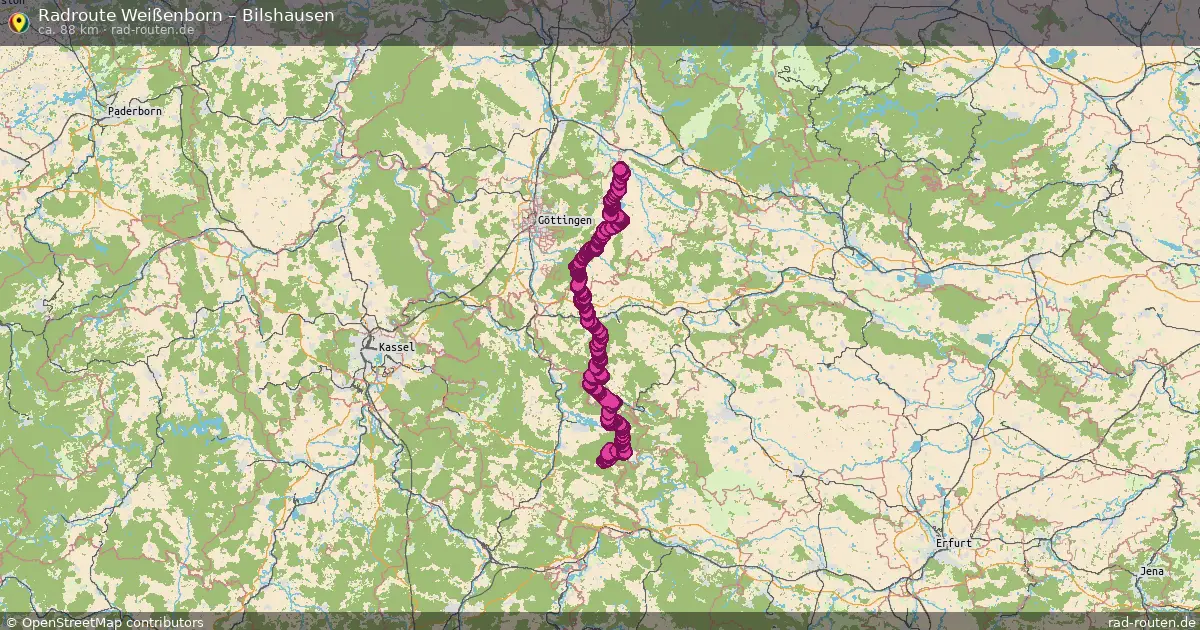 Radtour Weißenborn – Bilshausen