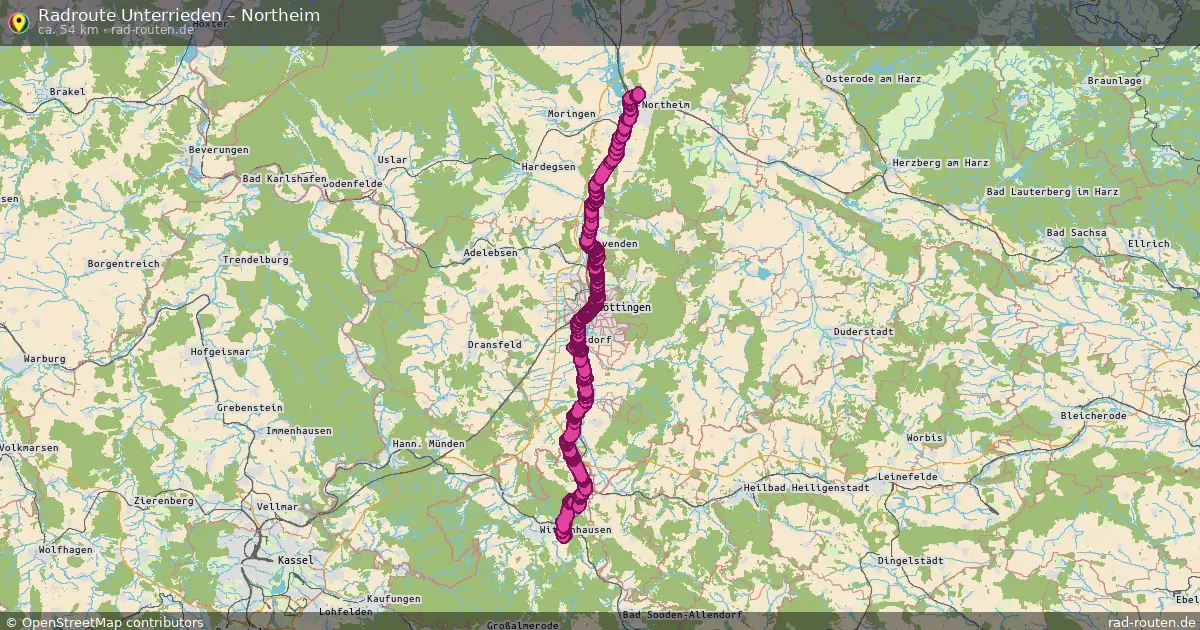 Radtour Unterrieden – Northeim