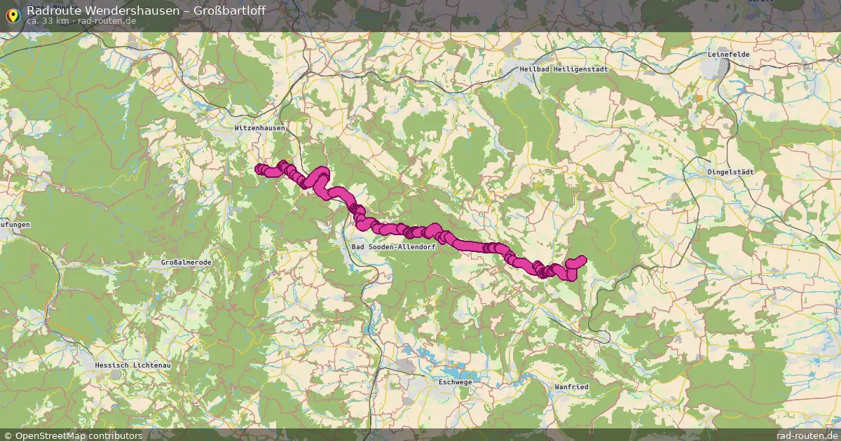 Radtour Wendershausen – Großbartloff