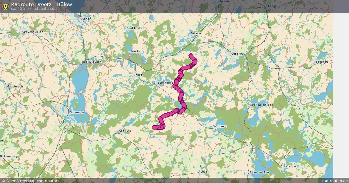 Radtour Dreetz – Bülow