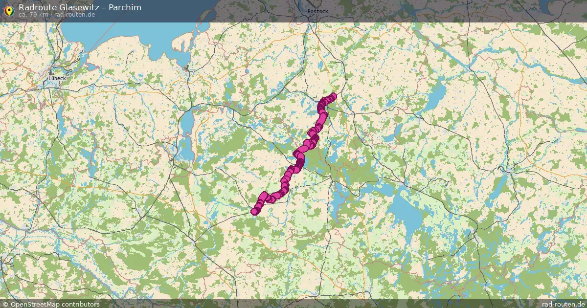 Radtour Glasewitz – Parchim