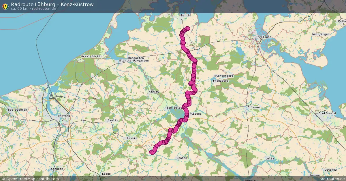 Radtour Lühburg – Kenz-Küstrow