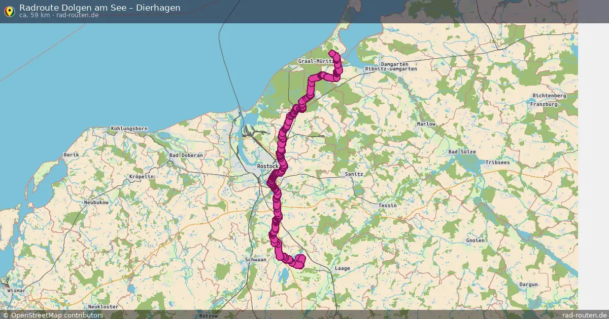 Radtour Dolgen Am See – Dierhagen