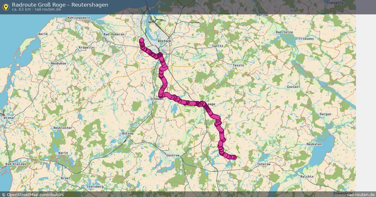 Radtour Groß Roge – Reutershagen