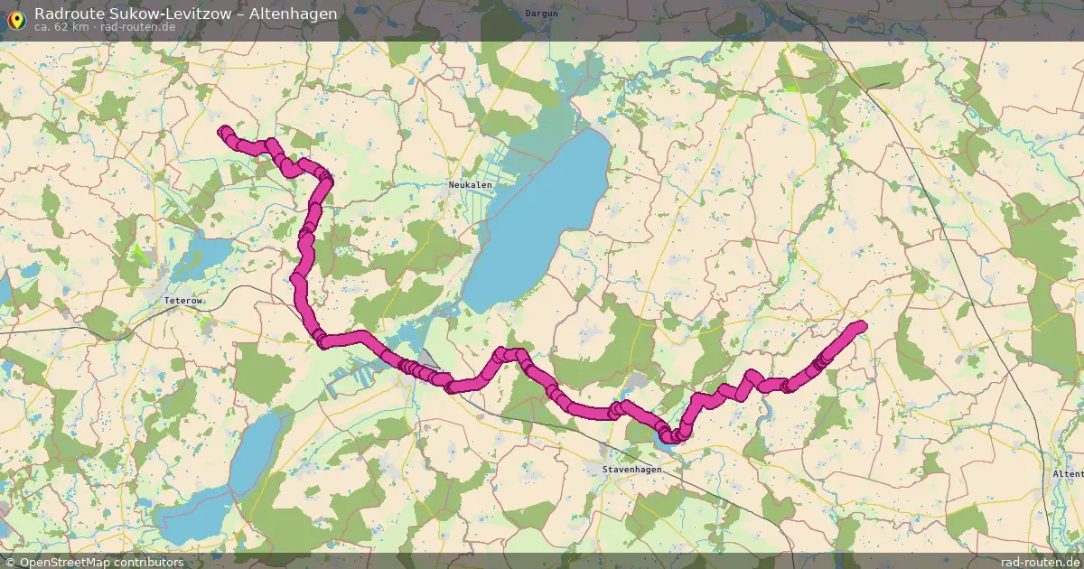 Radtour Sukow-Levitzow – Altenhagen