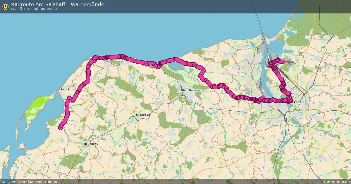 Radtour Am Salzhaff – Warnemünde
