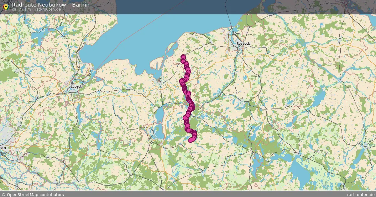 Radtour Neubukow – Barnin