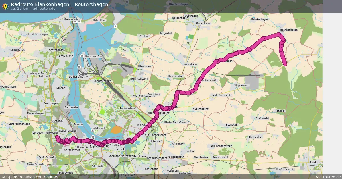 Radtour Blankenhagen – Reutershagen