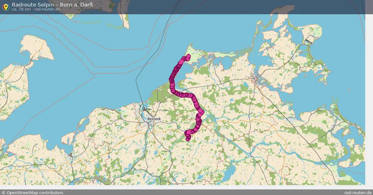 Radtour Selpin – Born A. Darß