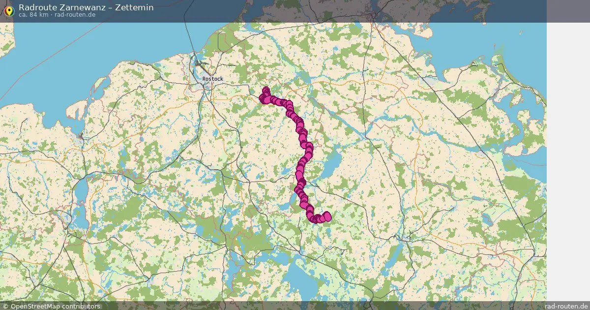 Radtour Zarnewanz – Zettemin