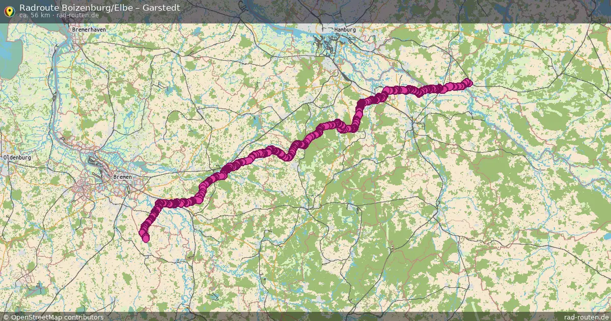 Radtour Boizenburg Elbe – Toppenstedt