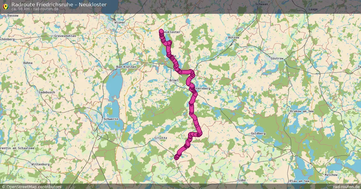 Radtour Friedrichsruhe – Neukloster