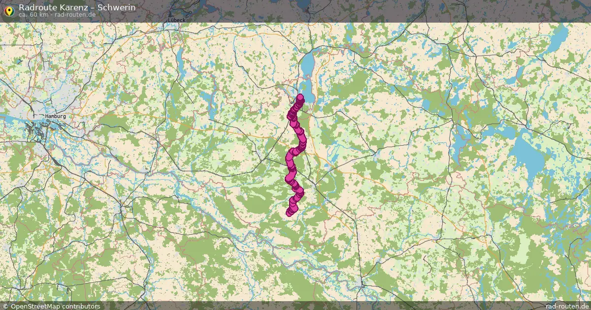 Radtour Karenz – Schwerin