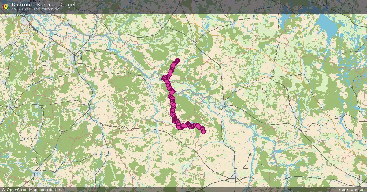 Radtour Karenz – Gagel