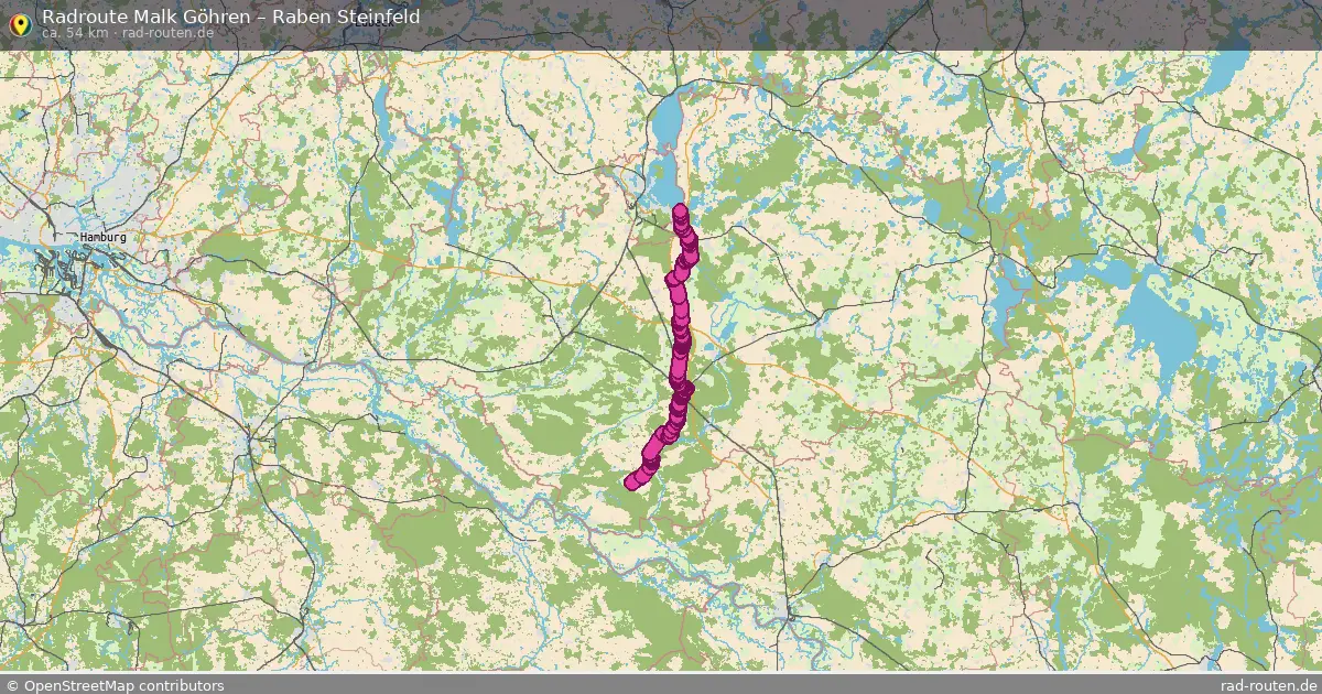 Radtour Malk Göhren – Raben Steinfeld
