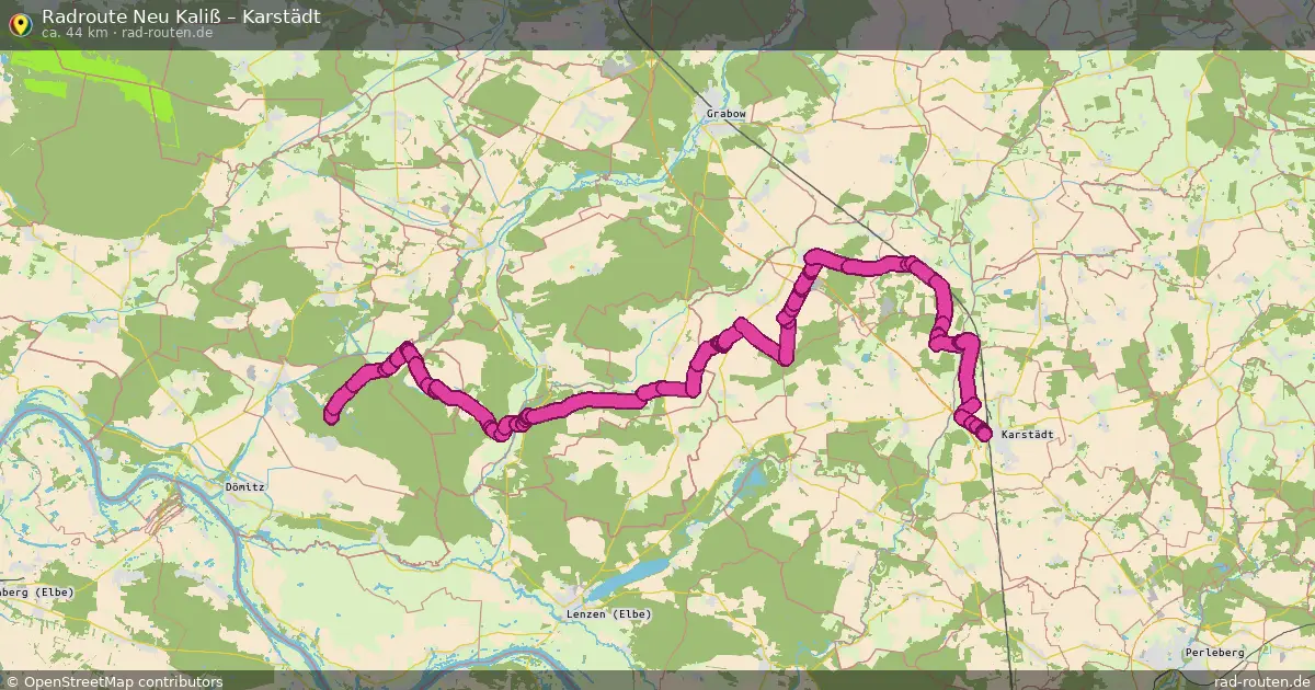 Radtour Neu Kaliß – Karstädt