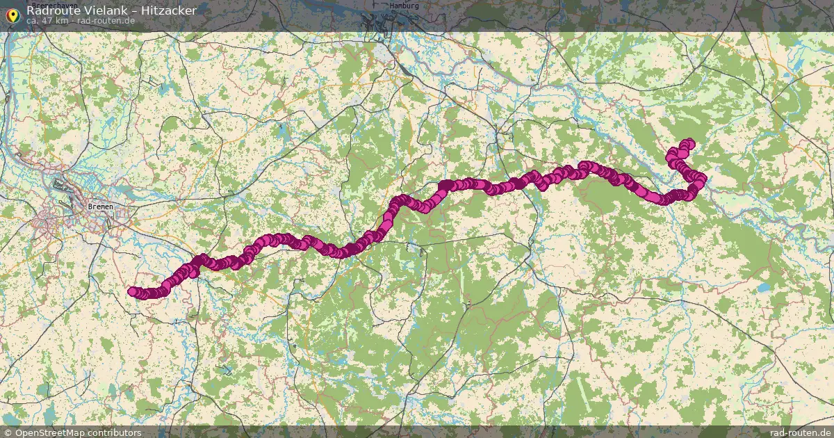 Radtour Vielank – Ehem. Samtgemeinde Bevensen